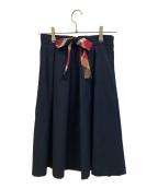 BLUE LABEL CRESTBRIDGEブルーレーベルクレストブリッジ）の古着「スカート」｜ネイビー