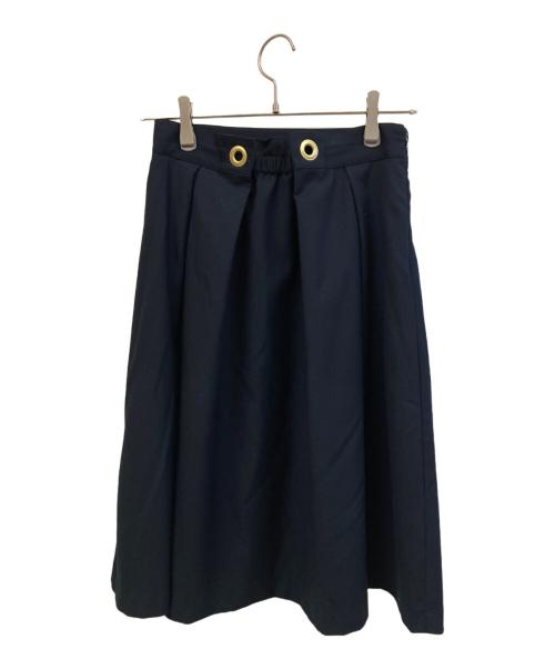 BLUE LABEL CRESTBRIDGE（ブルーレーベルクレストブリッジ）BLUE LABEL CRESTBRIDGE (ブルーレーベルクレストブリッジ) スカート ネイビー サイズ:38の古着・服飾アイテム