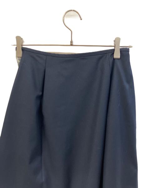 BLUE LABEL CRESTBRIDGE（ブルーレーベルクレストブリッジ）BLUE LABEL CRESTBRIDGE (ブルーレーベルクレストブリッジ) 2WAYスカート ブラック サイズ:38の古着・服飾アイテム