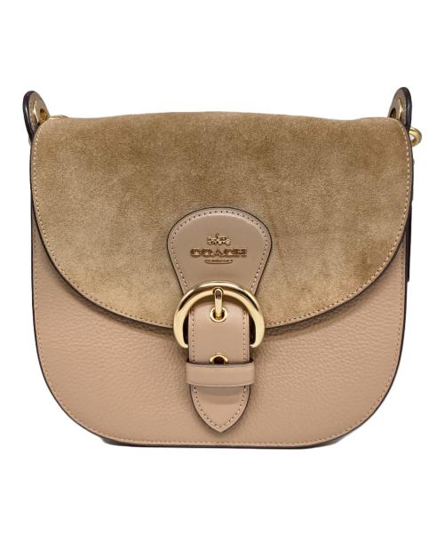 COACH（コーチ）COACH (コーチ) 2WAYショルダーバッグ ベージュの古着・服飾アイテム