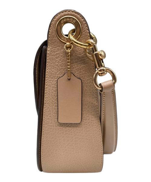 COACH（コーチ）COACH (コーチ) 2WAYショルダーバッグ ベージュの古着・服飾アイテム