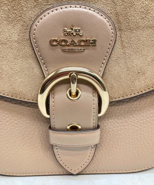 COACH（コーチ）COACH (コーチ) 2WAYショルダーバッグ ベージュの古着・服飾アイテム