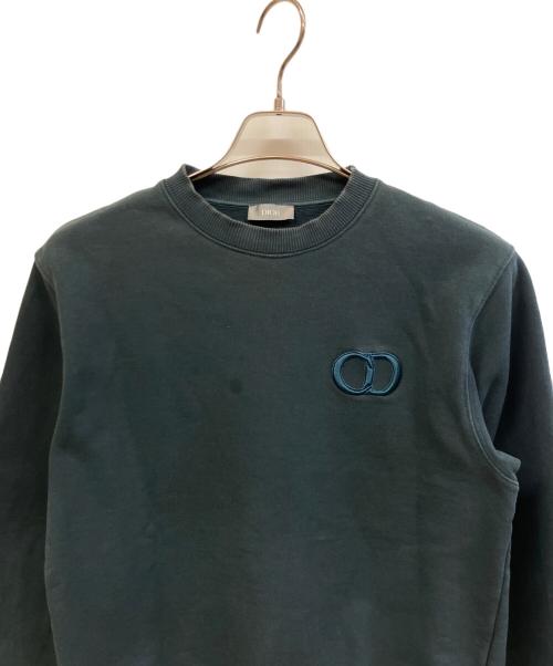 Christian Dior（クリスチャン ディオール）Christian Dior (クリスチャン ディオール) スウェット グリーン サイズ:Mの古着・服飾アイテム