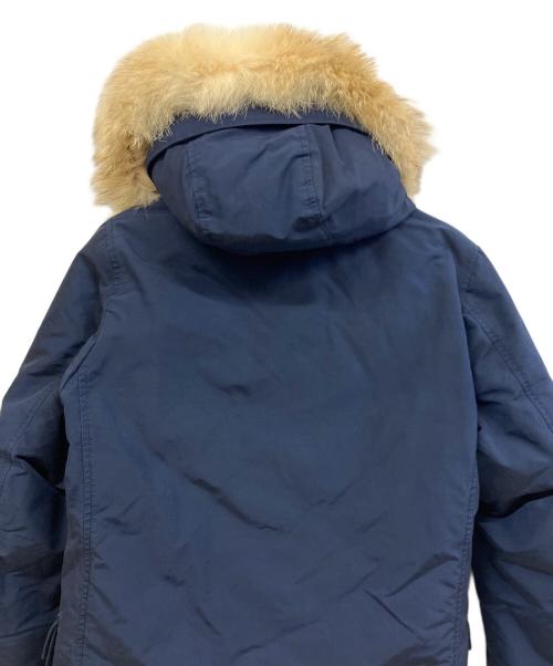 WOOLRICH（ウールリッチ）WOOLRICH (ウールリッチ) ダウンジャケット ネイビー サイズ:XXS（USA）の古着・服飾アイテム