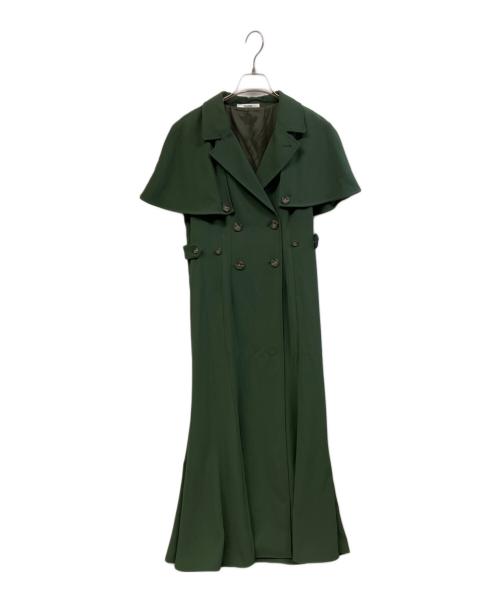 Snidel（スナイデル）Snidel (スナイデル) ノースリーブワンピース グリーン サイズ:1の古着・服飾アイテム