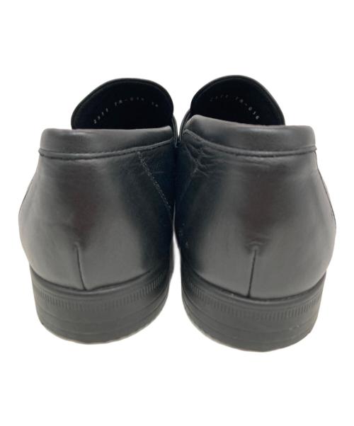 travel shoes by chausser（トラベルシューズバイショセ）TRAVEL SHOES by chausser (トラベルシューズバイショセ) コインローファー ブラック サイズ:23cm (36)の古着・服飾アイテム