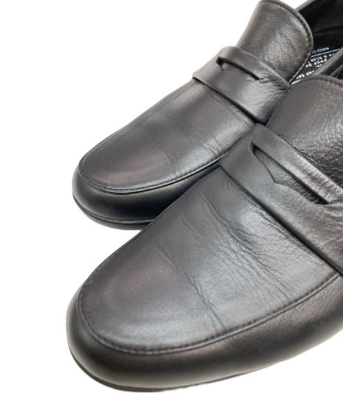 travel shoes by chausser（トラベルシューズバイショセ）TRAVEL SHOES by chausser (トラベルシューズバイショセ) コインローファー ブラック サイズ:23cm (36)の古着・服飾アイテム
