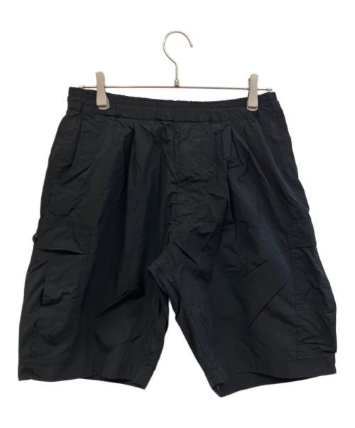 gold（ゴールド）gold (ゴールド) NYLON WEATHER CARGO SHORTS ブラック サイズ:Mの古着・服飾アイテム