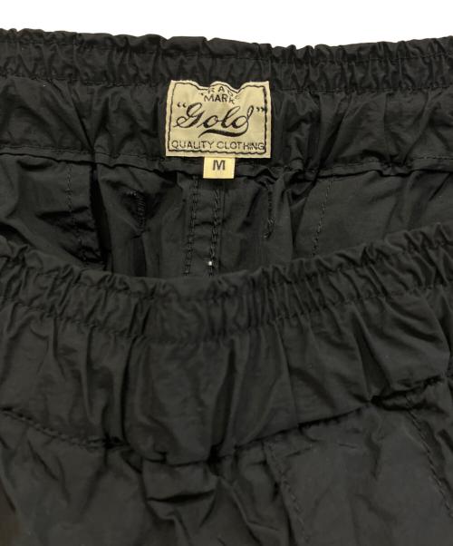 gold（ゴールド）gold (ゴールド) NYLON WEATHER CARGO SHORTS ブラック サイズ:Mの古着・服飾アイテム