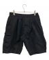 gold（ゴールド）の古着「NYLON WEATHER CARGO SHORTS」｜ブラック