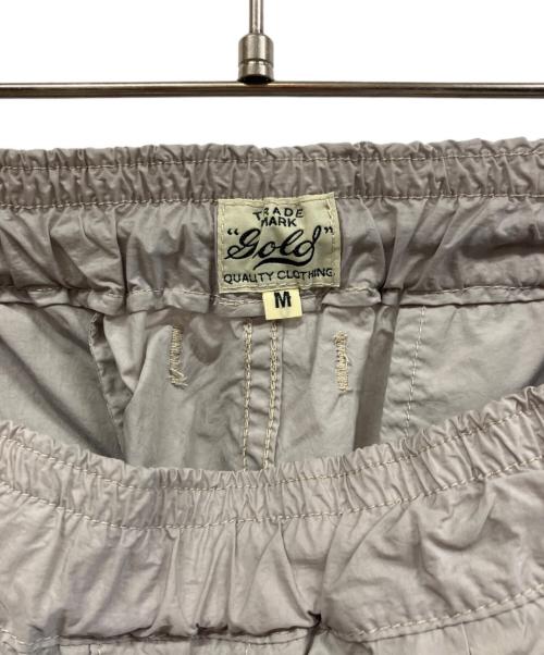 gold（ゴールド）gold (ゴールド) NYLON WEATHER CARGO SHORTS ホワイト サイズ:Mの古着・服飾アイテム