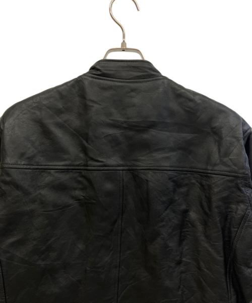 adidas（アディダス）adidas (アディダス) HARLEY-DAVIDSON (ハーレーダビッドソン) レザージャケット ブラック サイズ:FREEの古着・服飾アイテム