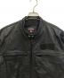 中古・古着 adidas (アディダス) HARLEY-DAVIDSON (ハーレーダビッドソン) レザージャケット ブラック サイズ:FREE：10000円
