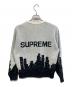 Supreme (シュプリーム) New York Sweater ブラック×ホワイト サイズ:S：9000円