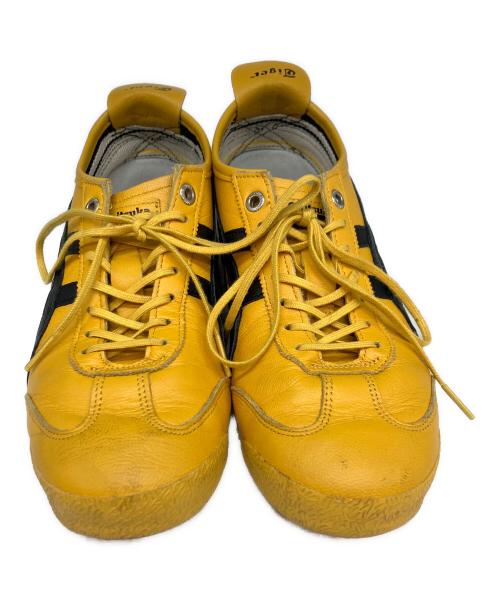 Onitsuka Tiger（オニツカタイガー）Onitsuka Tiger (オニツカタイガー) ローカットスニーカー イエロー サイズ:24.0の古着・服飾アイテム