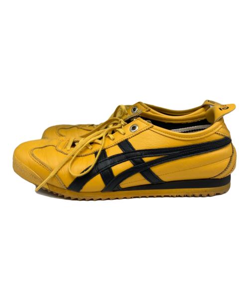 Onitsuka Tiger（オニツカタイガー）Onitsuka Tiger (オニツカタイガー) ローカットスニーカー イエロー サイズ:24.0の古着・服飾アイテム