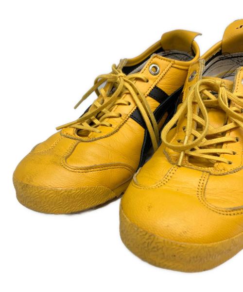 Onitsuka Tiger（オニツカタイガー）Onitsuka Tiger (オニツカタイガー) ローカットスニーカー イエロー サイズ:24.0の古着・服飾アイテム