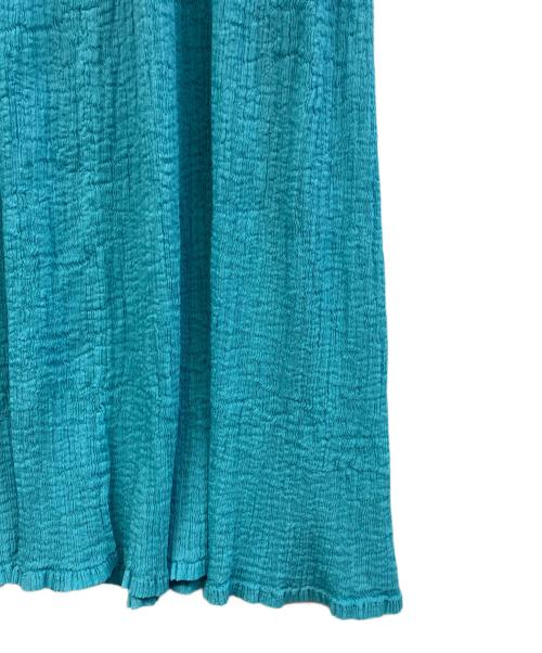 ISSEY MIYAKE me（イッセイ ミヤケ ミー）ISSEY MIYAKE me (イッセイ ミヤケ ミー) ノースリーブ・キャミソールワンピース スカイブルー サイズ:ーの古着・服飾アイテム