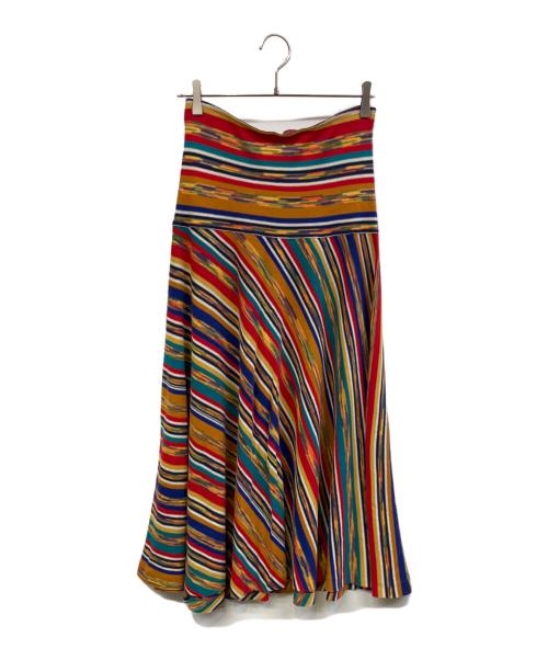 missoni（ミッソーニ）MISSONI (ミッソーニ) ロングスカート マルチカラー サイズ:Lの古着・服飾アイテム