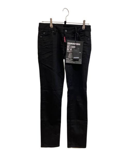 DSQUARED2（ディースクエアード）DSQUARED2 (ディースクエアード) スキニーパンツ ブラック サイズ:40 未使用品の古着・服飾アイテム