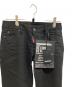 中古・古着 DSQUARED2 (ディースクエアード) スキニーパンツ ブラック サイズ:40 未使用品：13000円