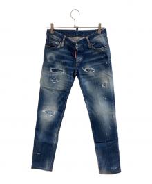 DSQUARED2（ディースクエアード）の古着「デニムパンツ」｜インディゴ