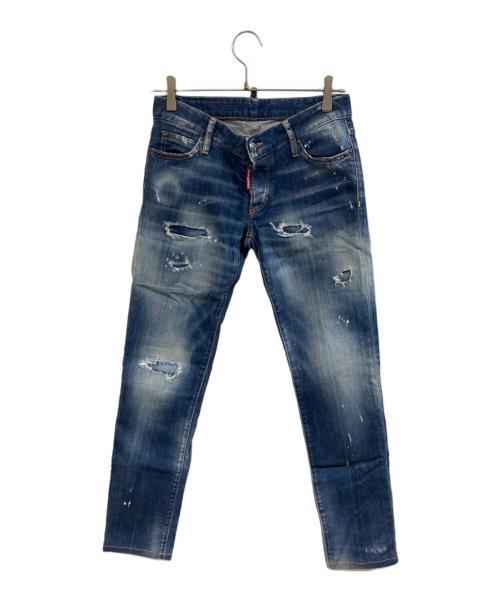 DSQUARED2（ディースクエアード）DSQUARED2 (ディースクエアード) デニムパンツ インディゴ サイズ:38の古着・服飾アイテム