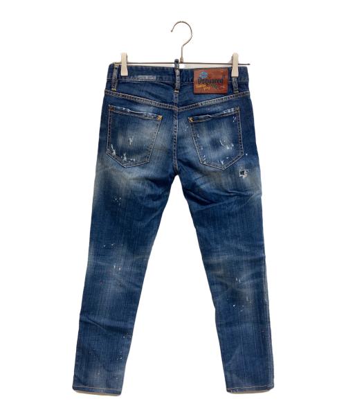 DSQUARED2（ディースクエアード）DSQUARED2 (ディースクエアード) デニムパンツ インディゴ サイズ:38の古着・服飾アイテム