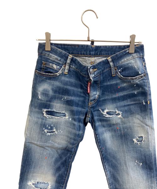 DSQUARED2（ディースクエアード）DSQUARED2 (ディースクエアード) デニムパンツ インディゴ サイズ:38の古着・服飾アイテム