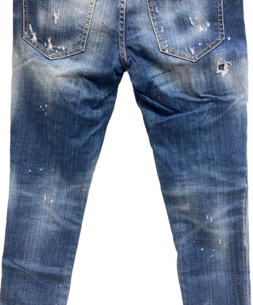DSQUARED2（ディースクエアード）DSQUARED2 (ディースクエアード) デニムパンツ インディゴ サイズ:38の古着・服飾アイテム