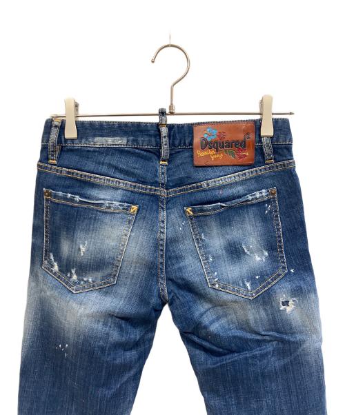 DSQUARED2（ディースクエアード）DSQUARED2 (ディースクエアード) デニムパンツ インディゴ サイズ:38の古着・服飾アイテム