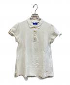 BLUE LABEL CRESTBRIDGEブルーレーベルクレストブリッジ）の古着「ポロシャツ」｜ホワイト