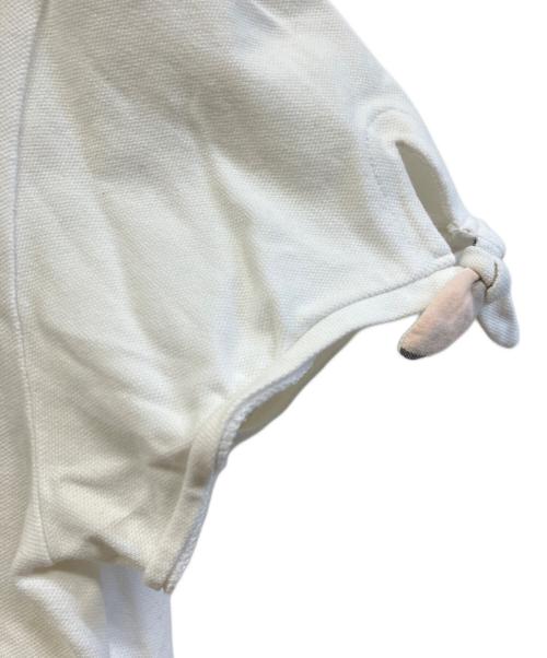 BLUE LABEL CRESTBRIDGE（ブルーレーベルクレストブリッジ）BLUE LABEL CRESTBRIDGE (ブルーレーベルクレストブリッジ) ポロシャツ ホワイト サイズ:38の古着・服飾アイテム