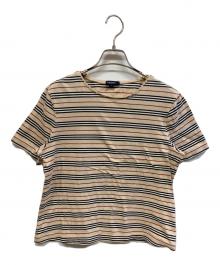 BURBERRY（バーバリー）の古着「半袖Tシャツ」｜ベージュ