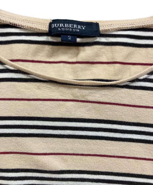 BURBERRY（バーバリー）BURBERRY (バーバリー) 半袖Tシャツ ベージュ サイズ:2の古着・服飾アイテム