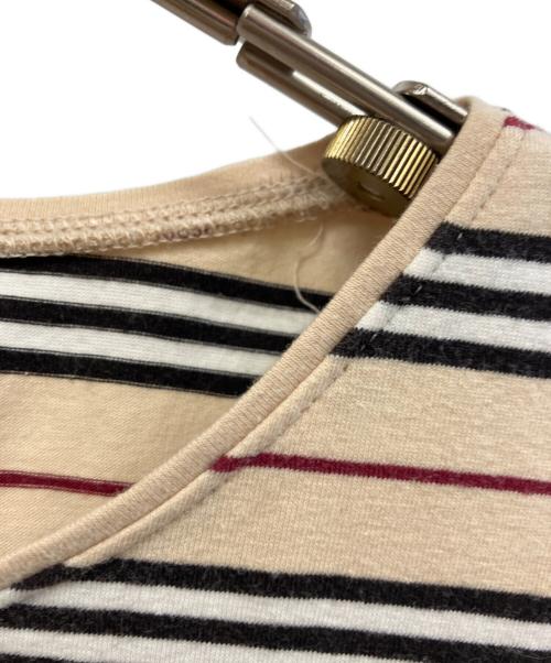 BURBERRY（バーバリー）BURBERRY (バーバリー) 半袖Tシャツ ベージュ サイズ:2の古着・服飾アイテム