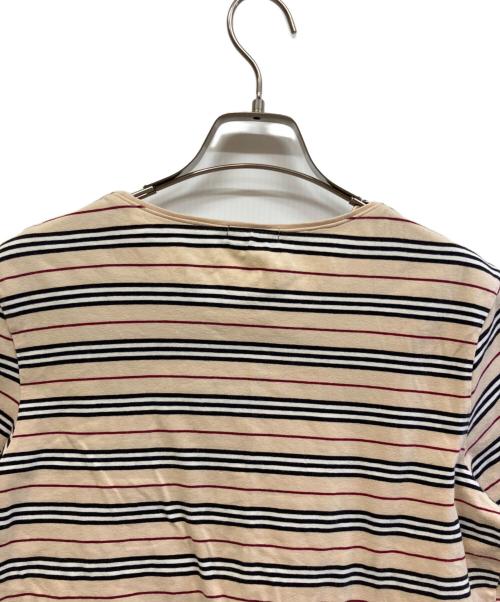 BURBERRY（バーバリー）BURBERRY (バーバリー) 半袖Tシャツ ベージュ サイズ:2の古着・服飾アイテム