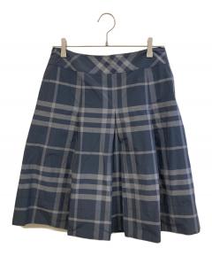 中古・古着通販】BURBERRY (バーバリー) モノグラムプリントプリーツ