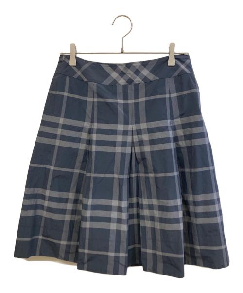 BURBERRY LONDON（バーバリーロンドン）BURBERRY LONDON (バーバリーロンドン) ミディスカート ネイビー サイズ:40の古着・服飾アイテム