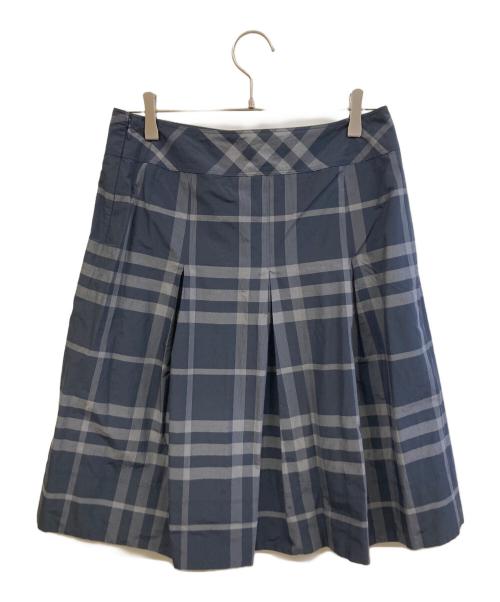 BURBERRY LONDON（バーバリーロンドン）BURBERRY LONDON (バーバリーロンドン) ミディスカート ネイビー サイズ:40の古着・服飾アイテム
