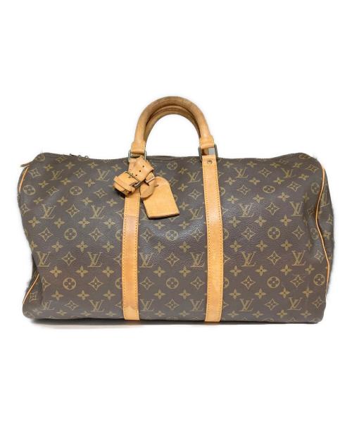 LOUIS VUITTON（ルイ ヴィトン）LOUIS VUITTON (ルイ ヴィトン) ボストンバッグ ブラウンの古着・服飾アイテム