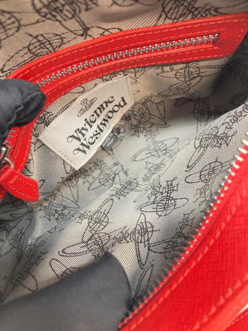 Vivienne Westwood（ヴィヴィアンウエストウッド）Vivienne Westwood (ヴィヴィアンウエストウッド) ショルダーバッグ レッドの古着・服飾アイテム