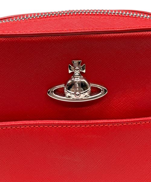 Vivienne Westwood（ヴィヴィアンウエストウッド）Vivienne Westwood (ヴィヴィアンウエストウッド) ショルダーバッグ レッドの古着・服飾アイテム