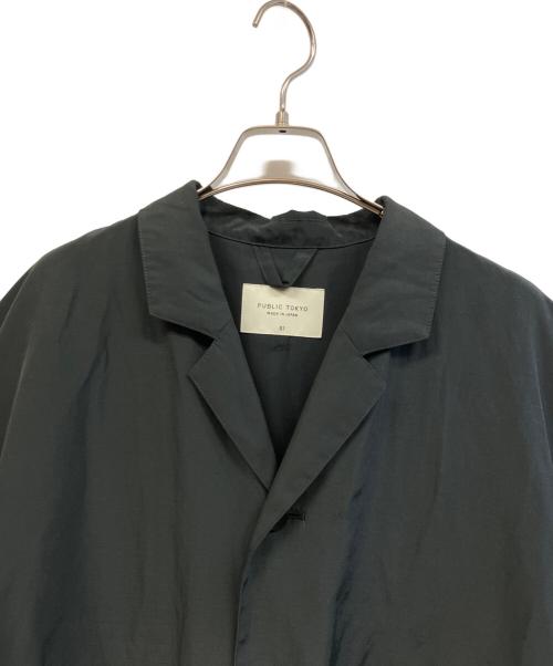PUBLIC TOKYO（パブリックトウキョウ）PUBLIC TOKYO (パブリックトウキョウ) シャツジャケット グレー サイズ:1の古着・服飾アイテム