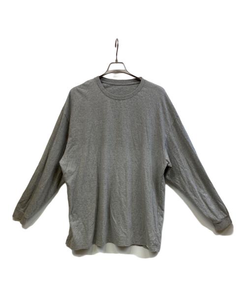 UPCYCLELINO（アップサイクルリノ）UPCYCLELINO (アップサイクルリノ) 長袖カットソー グレー サイズ:2の古着・服飾アイテム