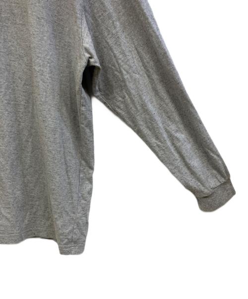 UPCYCLELINO（アップサイクルリノ）UPCYCLELINO (アップサイクルリノ) 長袖カットソー グレー サイズ:2の古着・服飾アイテム