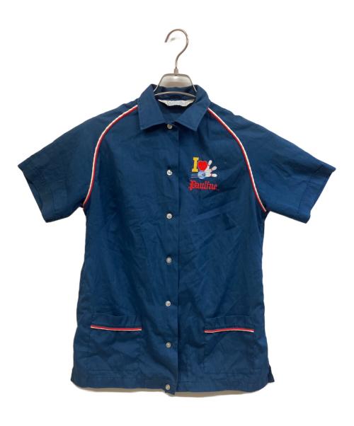 Hilton（ヒルトン）Hilton (ヒルトン) ボーリングシャツ ブルー サイズ:36の古着・服飾アイテム
