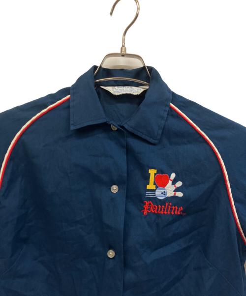 Hilton（ヒルトン）Hilton (ヒルトン) ボーリングシャツ ブルー サイズ:36の古着・服飾アイテム