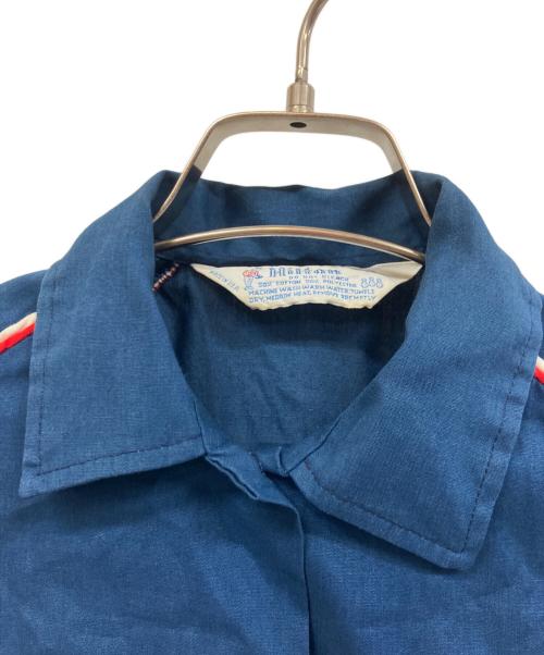 Hilton（ヒルトン）Hilton (ヒルトン) ボーリングシャツ ブルー サイズ:36の古着・服飾アイテム