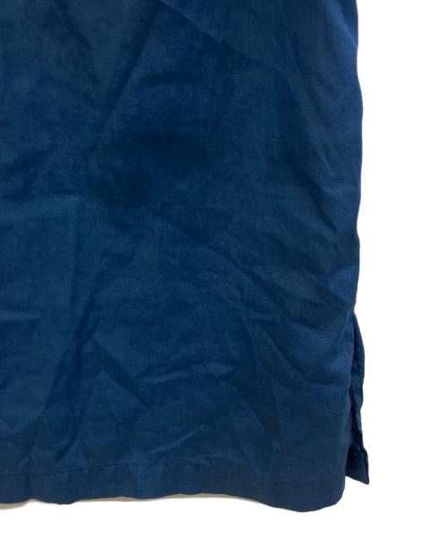 Hilton（ヒルトン）Hilton (ヒルトン) ボーリングシャツ ブルー サイズ:36の古着・服飾アイテム